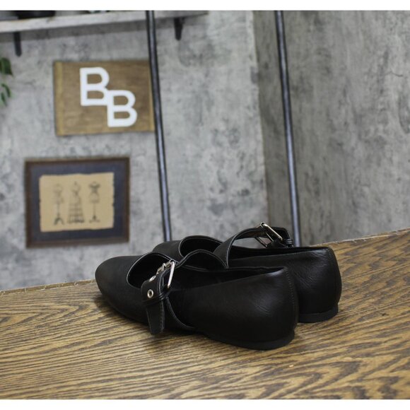NEW DV Dolce Vita Womens Mellie Buckle Strap Mary Jane Flats MELLIE Black 6.5M - Picture 7 of 12